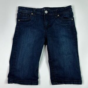 KUT Dark Wash Bermuda Denim Shorts Size 8